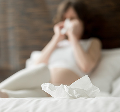 gripa en el embarazo